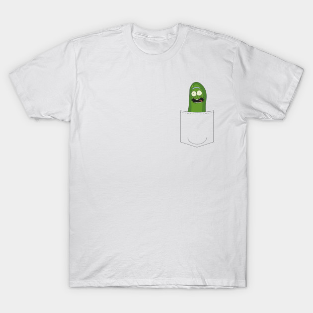 Pickle Rick In My Pocket - Rick & Morty Tee T-Shirt-TOZ